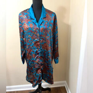 Victoria’s Secret Vintage Gold Label Satin Sleep Shirt